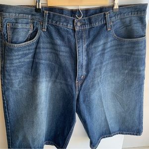 Levi Strauss Mens Denim Shorts Size 44W
